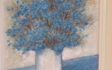 Myosotis, acrylique